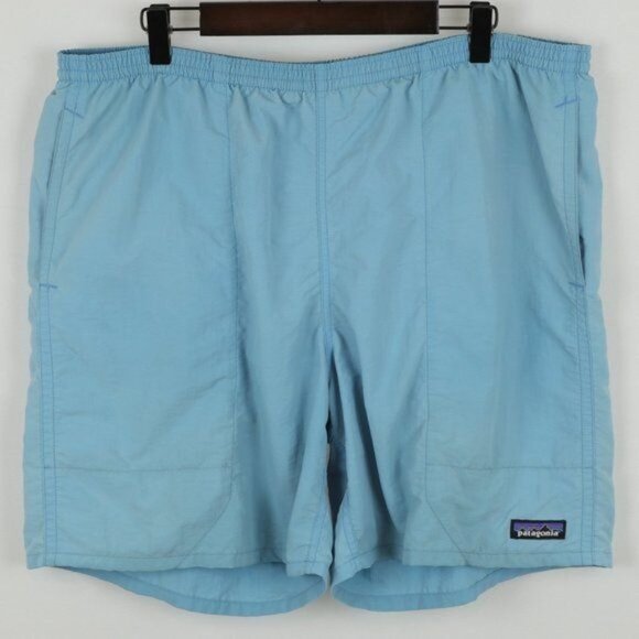 Patagonia Baggies Men's Large Blue Quick Dry Pull On 6" Shorts - Picture 1 of 11